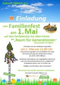 1. Mai Familienfest Hilbeck mit Gummienten-Rennen